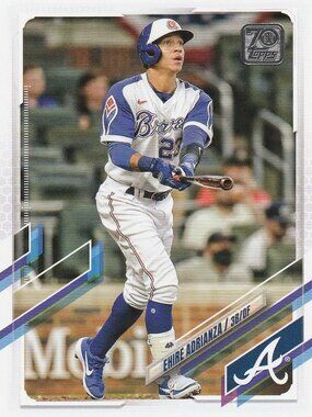 Ehire Adrianza - 2021 Topps 70th Anniversary Update Series Baseball Card